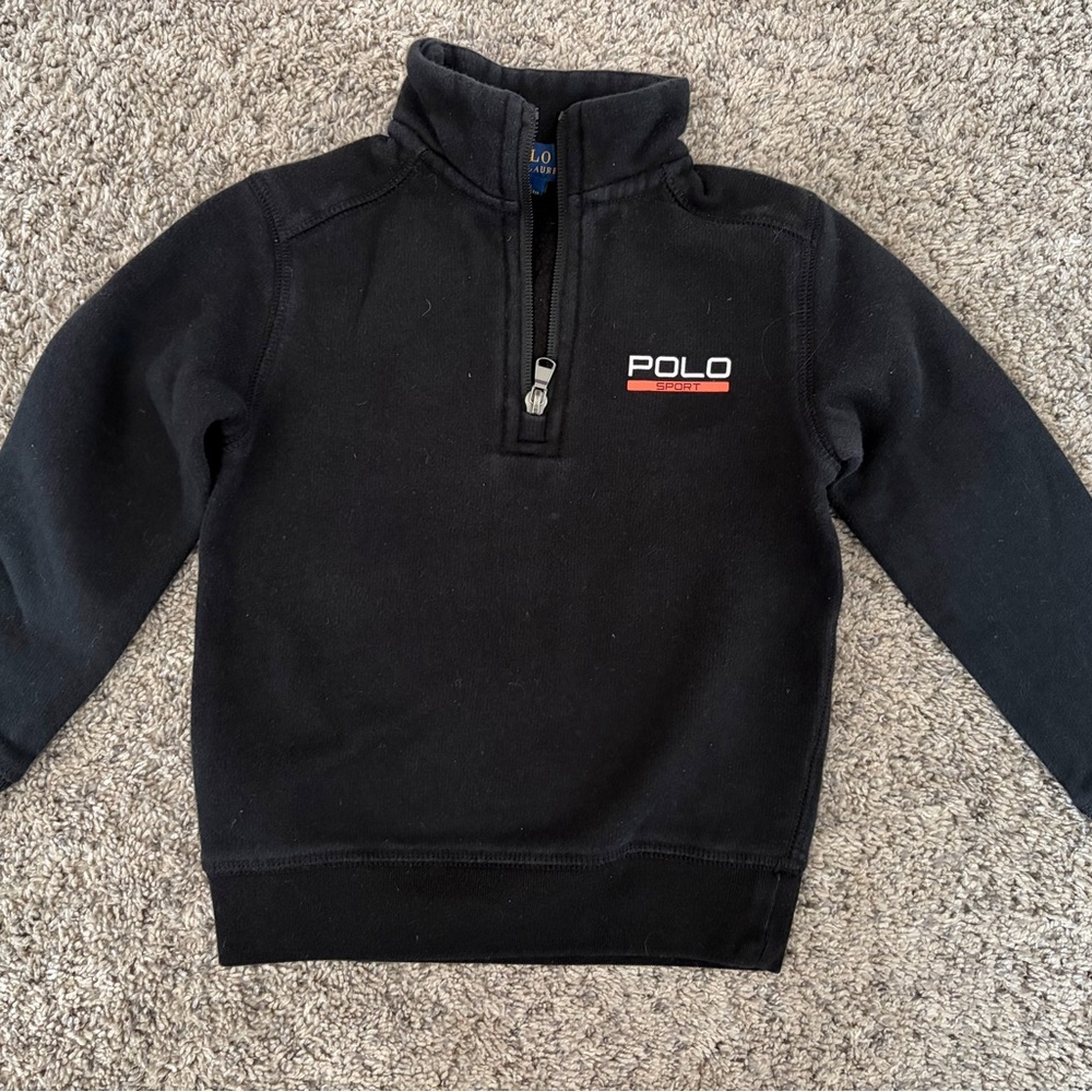 Polo by Ralph Lauren Black Fleece Quarter-Zip
